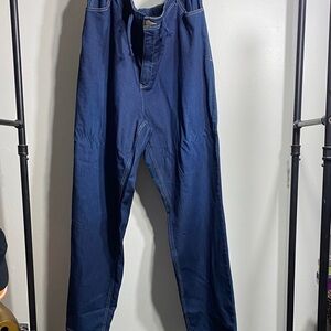 Men's Relaxed Fit Blue Pants